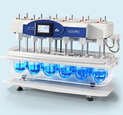 Máy đo độ hòa tan viên thuốc tự động LOGAN UDT-812A-12, UDT-814-12